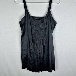 Black Eileen Fisher Sequin Tank Size XS